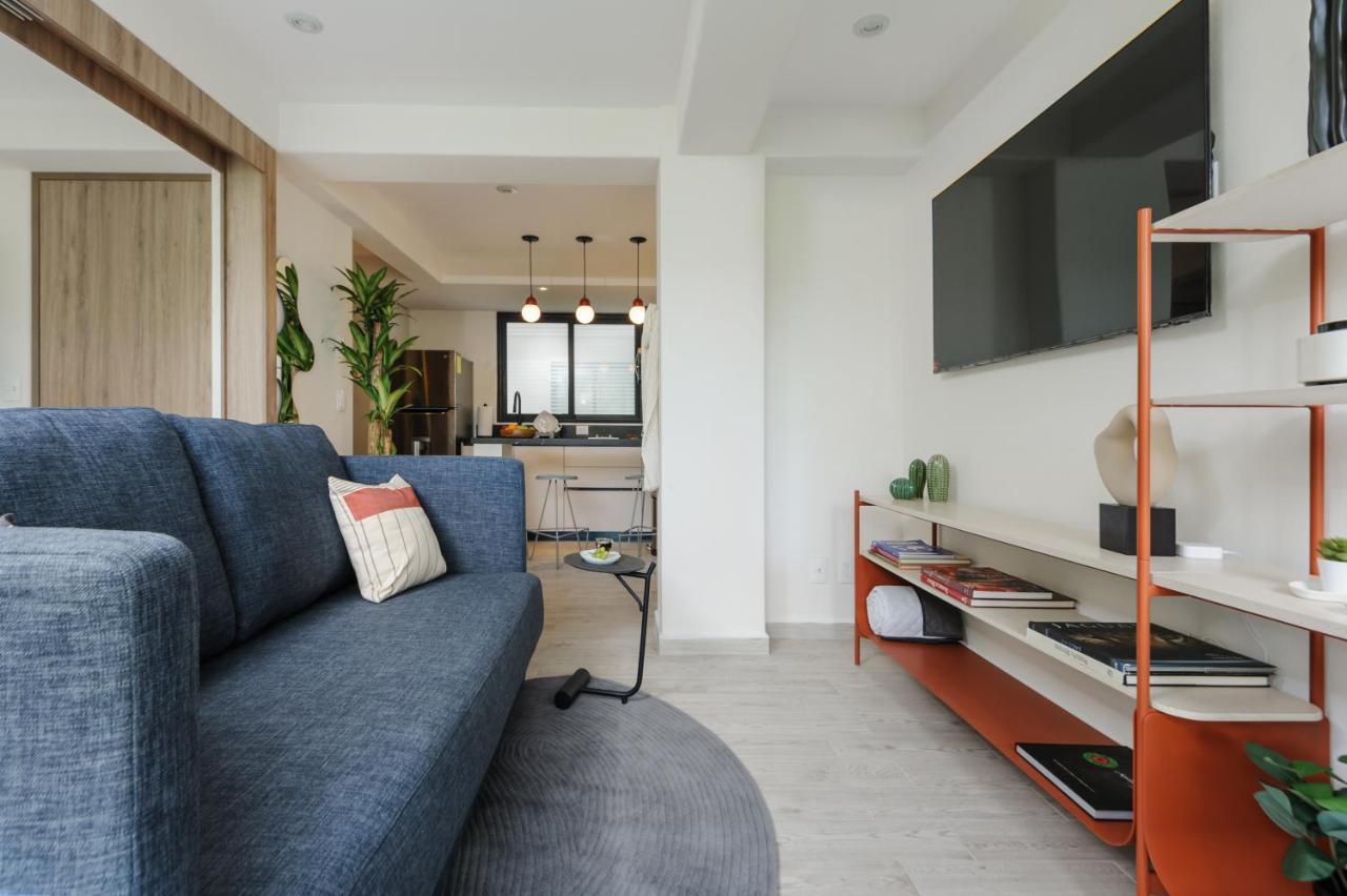 Choapan 28 - Lux Apartments In Condesa Mexico City Luaran gambar