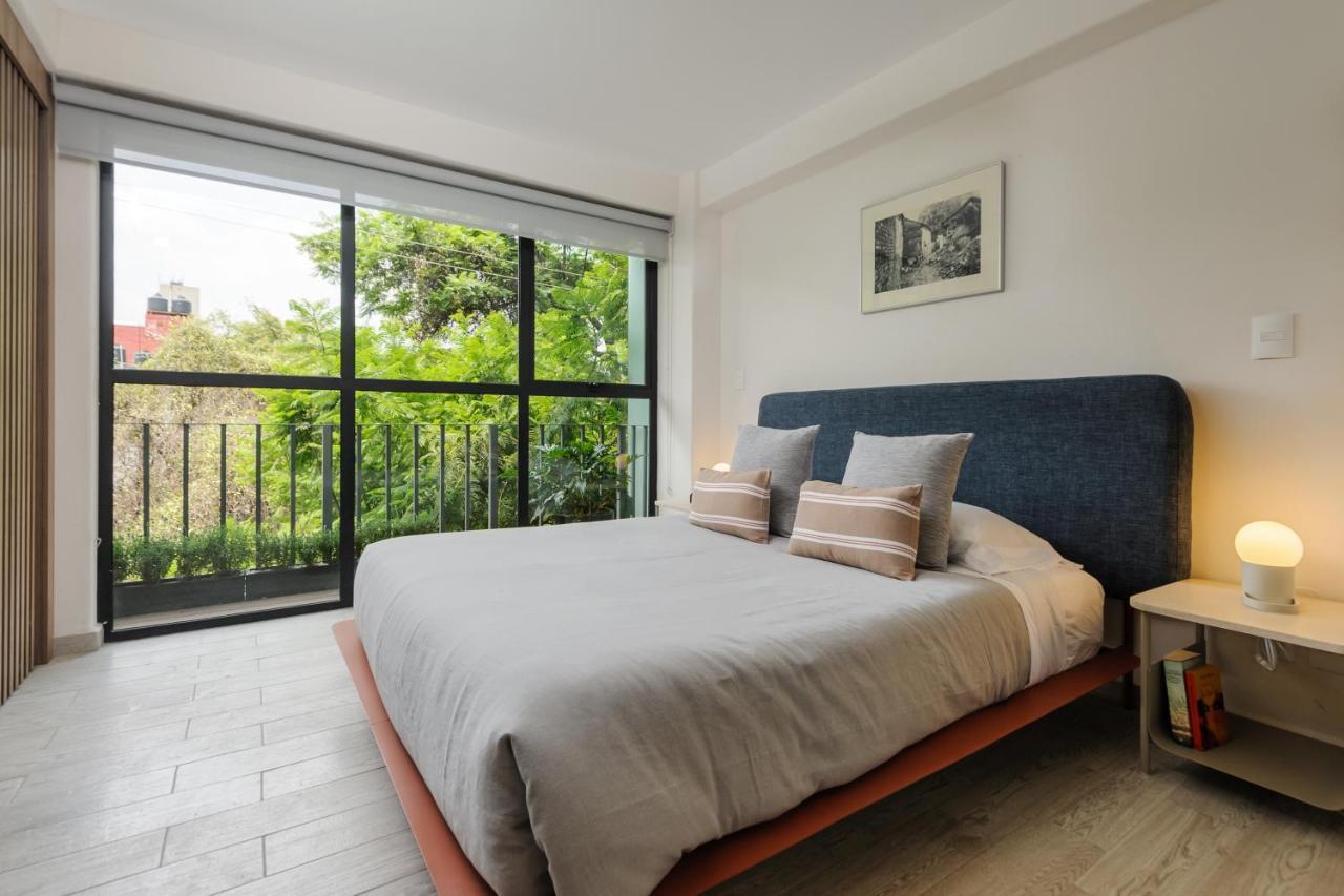 Choapan 28 - Lux Apartments In Condesa Mexico City Luaran gambar