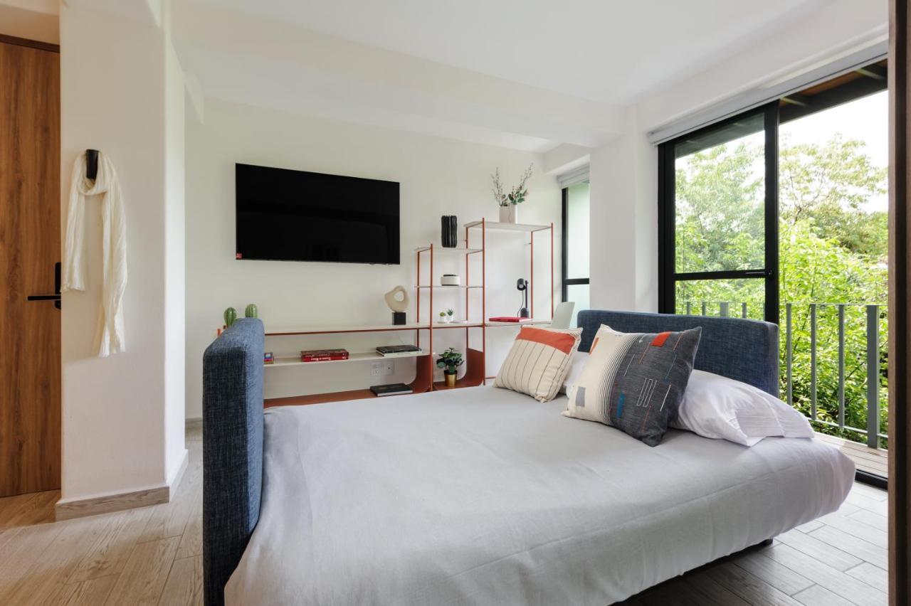 Choapan 28 - Lux Apartments In Condesa Mexico City Luaran gambar