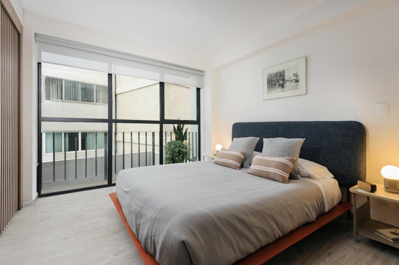 Choapan 28 - Lux Apartments In Condesa Mexico City Luaran gambar